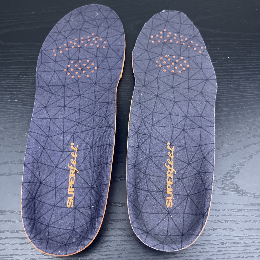 Superfeet Flex Dynamic Comfort‎ Insoles Size F Trimmed M 8.5-10 W 9.5-11